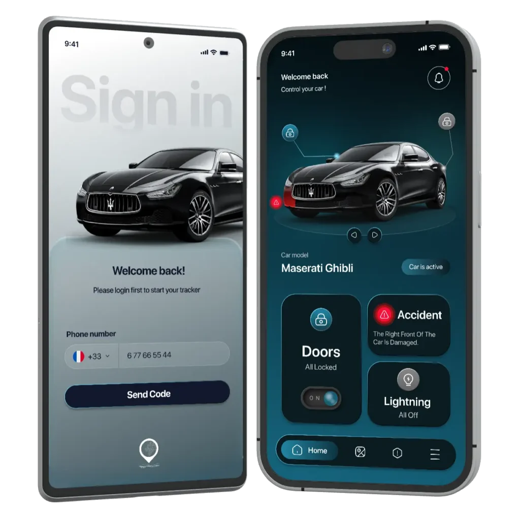 نمای داخلی cars gps